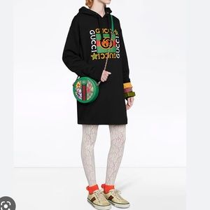 Gucci oversized sweatshirt dress NWT